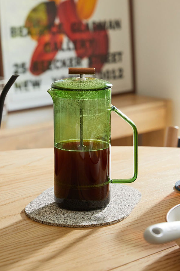 Yield Glass French Press - Cobalt