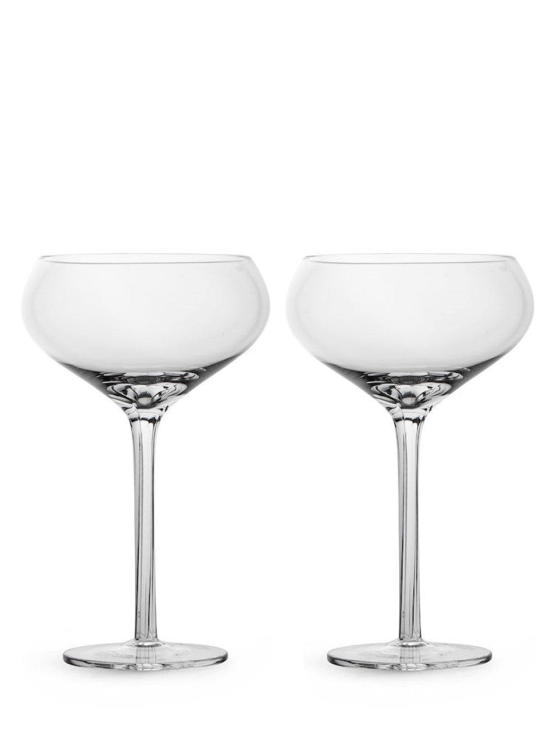 Curved Square Bottom Glasses-Set of 2 - 501 Faire