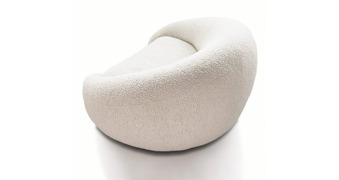 White discount cuddle chair