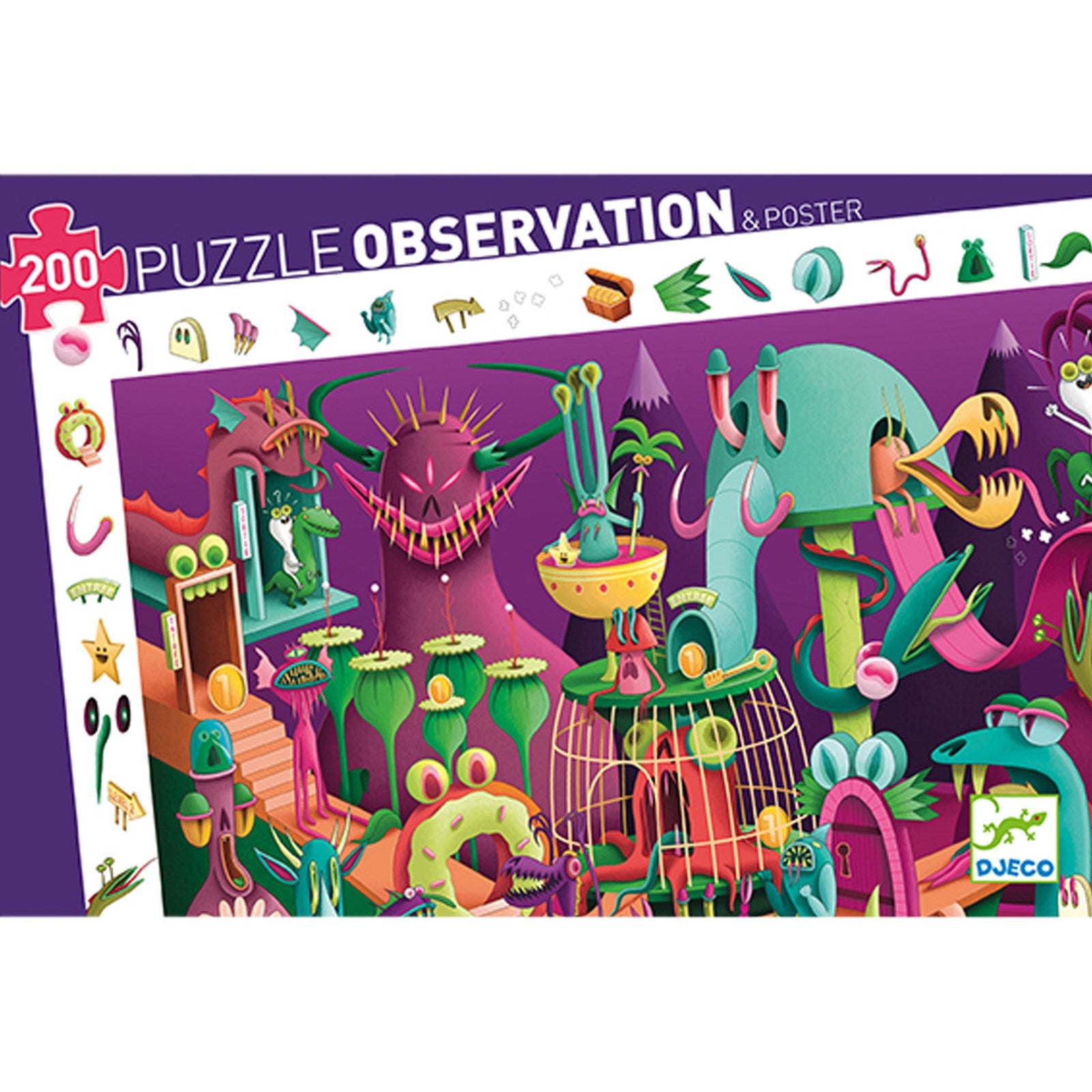 Shop In a Video Game 200pc Observation Jigsaw Puzzle + Poster