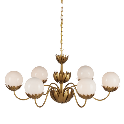 product image of Mirasole Gold Chandelier By Currey Company Cc 9000 1096 1 599