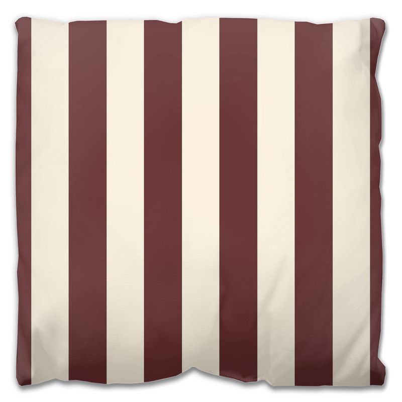 media image for Red Stripe Throw Pillow 23