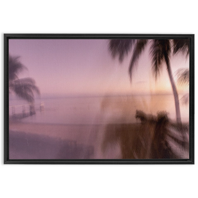 media image for Tahitian Sunrise Framed Canvas 246