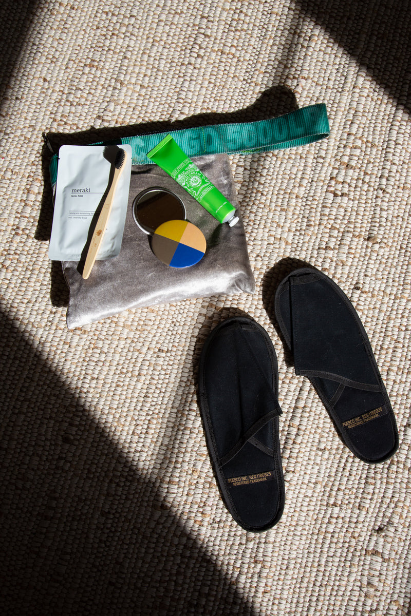 media image for Welcome Guest Pouch with Slippers 28