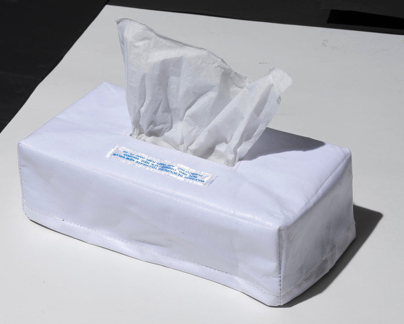 media image for Emergency Tissue Box Cover in White 225