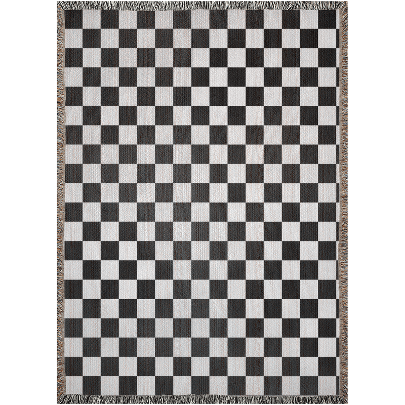 media image for Grid Woven Blanket 241