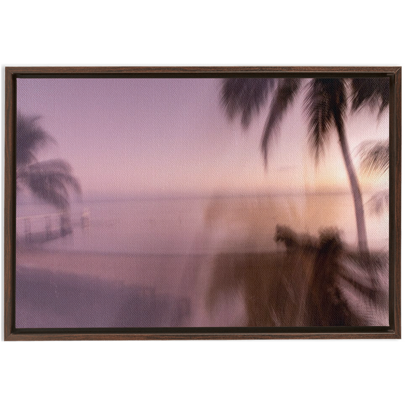 media image for Tahitian Sunrise Framed Canvas 274