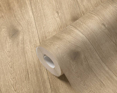 product image for Wood Deco Wallpaper in Beige 91