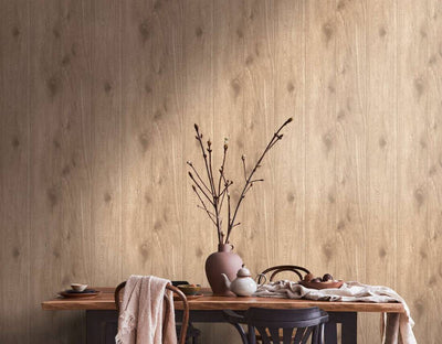 product image for Wood Deco Wallpaper in Beige 57