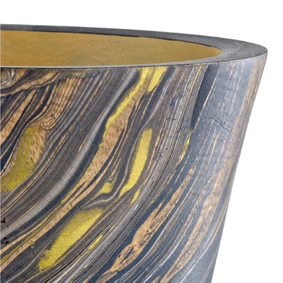 product image for Brown Marbleized Vase By Currey Company Cc 1200 0730 6 79