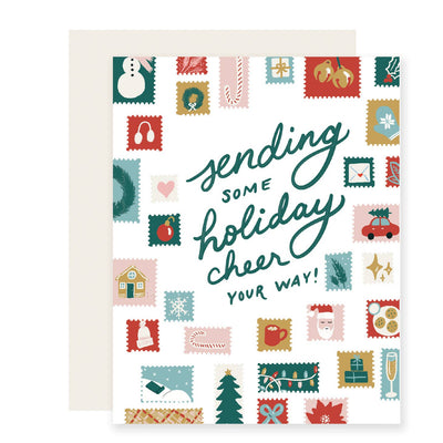 product image of Sending Some Holiday Cheer Your Way! (Blank Inside) Card 535