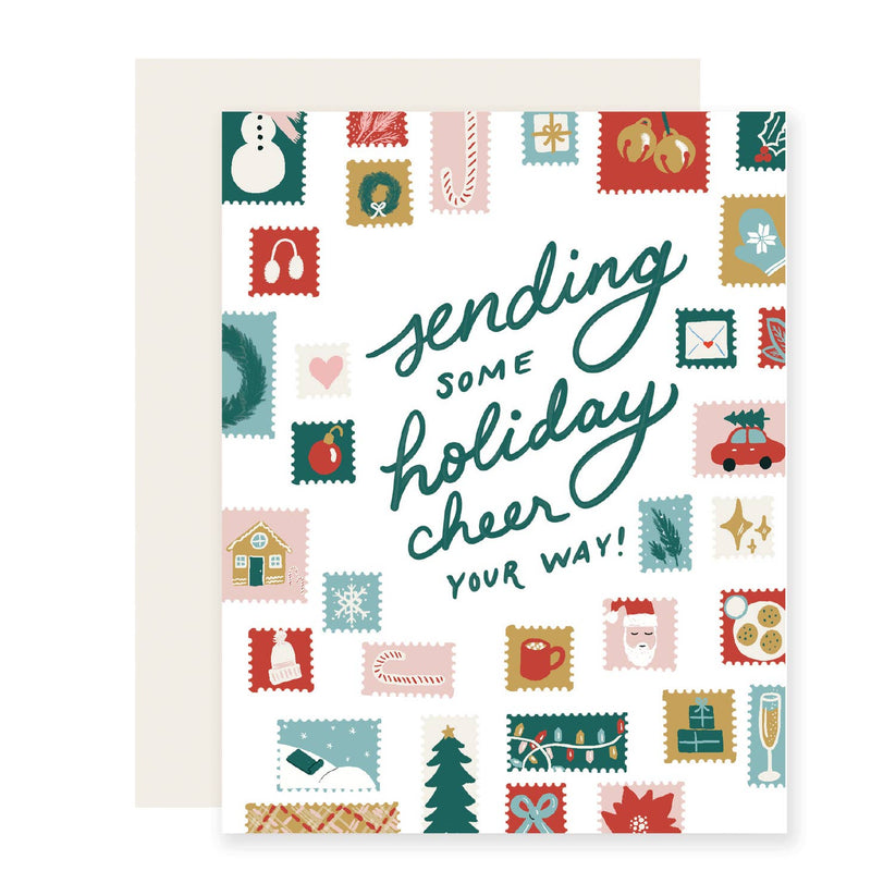 media image for Sending Some Holiday Cheer Your Way! (Blank Inside) Card 22