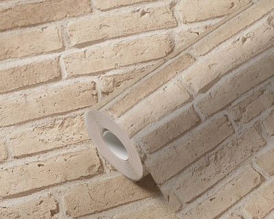 product image for Brick Stone Wallpaper in Beige 29