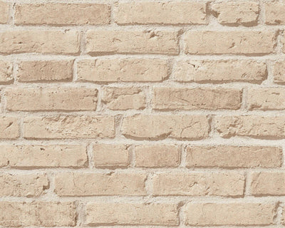 product image for Brick Stone Wallpaper in Beige 62