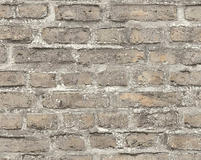 product image for Brick Cottage Deco Wallpaper in Grey 6