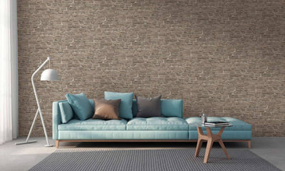 product image for Brick Cottage Deco Wallpaper in Grey 89