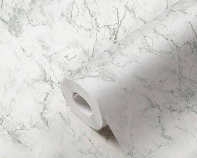 product image for Marble Wallpaper in Soft Grey/White 83