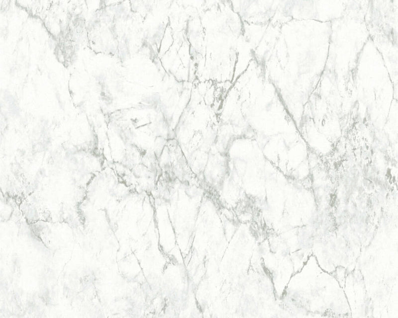 media image for Marble Wallpaper in Soft Grey/White 238