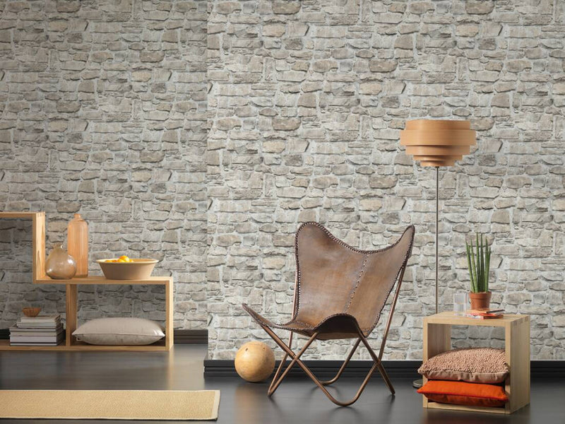 media image for Stone Deco Wallpaper in Taupe 281