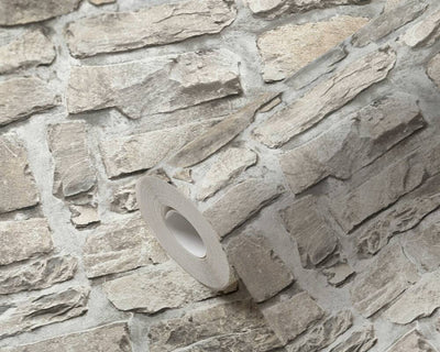 product image for Stone Deco Wallpaper in Taupe 15