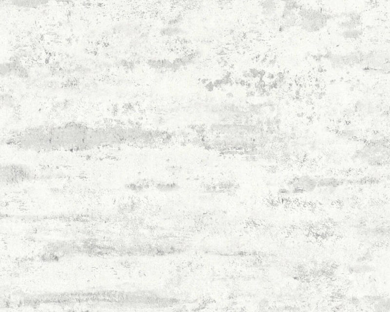 media image for Distressed Stone Wallpaper in White 217