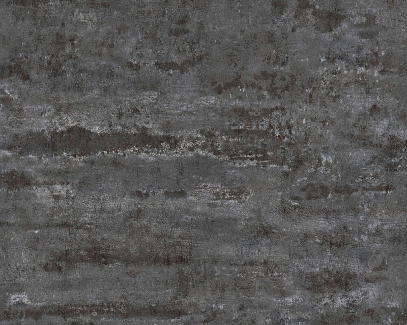 media image for Distressed Stone Wallpaper in Black 298