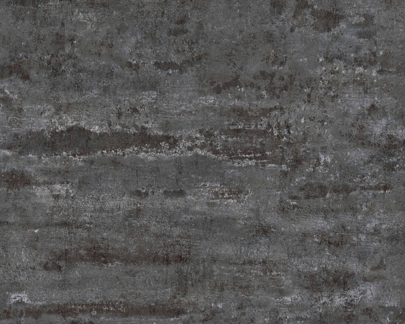 media image for Distressed Stone Wallpaper in Black 26