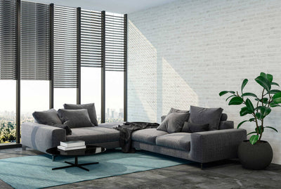 product image for Brick Deco Wallpaper in White/Grey 13