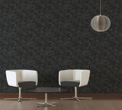 product image for Marble Structures Wallpaper in Black/Beige 15