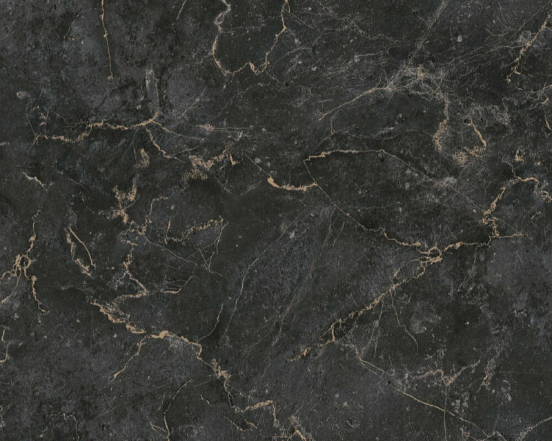 media image for Marble Structures Wallpaper in Black/Beige 275