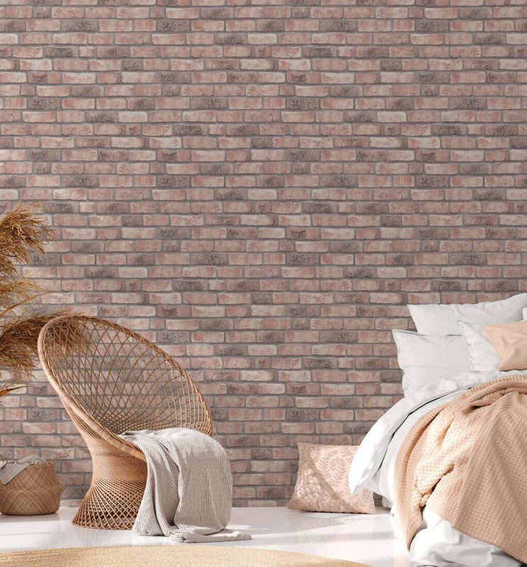 media image for Brick Wallpaper in Beige 217