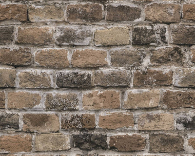 product image of Brick Deco Wallpaper in Brown/Grey 567