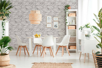 product image for Brick Deco Wallpaper in Grey/White 57