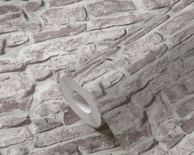 product image for Stone Brick Deco Wallpaper in Grey 39