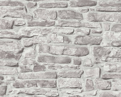 product image for Stone Brick Deco Wallpaper in Grey 17
