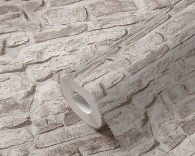 product image for Stone Brick Deco Wallpaper in Beige 98