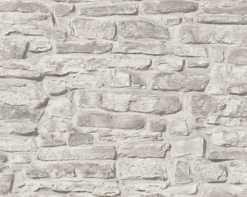 media image for Sample Stone Brick Deco Wallpaper in Beige 231