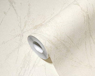 product image for Deco Stone Wallpaper in Ivory/Metallic 7