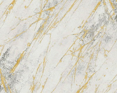 product image for Deco Stone Wallpaper in Gold/Grey 44