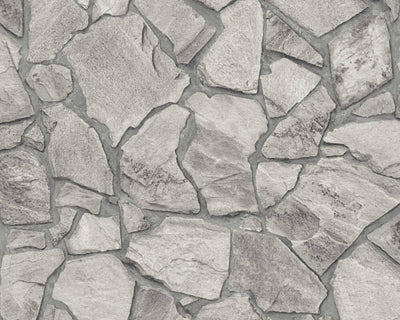 product image of Stone Deco Abstract Wallpaper in Grey 53