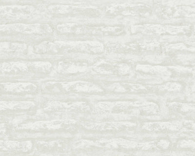 product image for Light Brick Wallpaper in Grey/White 49