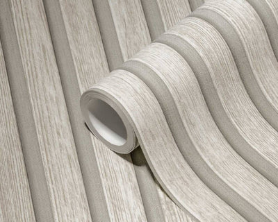 product image for Wood Stripes Wallpaper in Grey 42