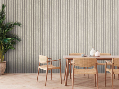 product image for Wood Stripes Wallpaper in Grey 31