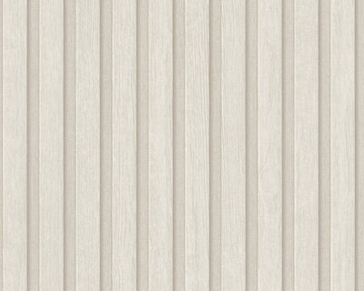 product image for Wood Stripes Wallpaper in Beige/Cream 61