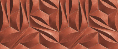 product image for Maha Wall Mural in Terracotta 17