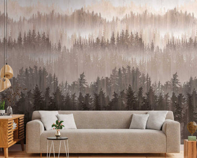 product image of Björn Wall Mural in Beige/Cream 536