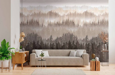 product image for Björn Wall Mural in Beige/Cream 13