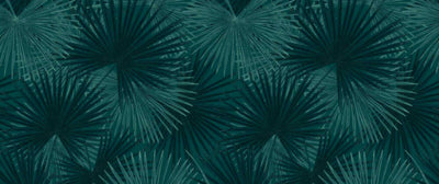 product image for Zoe Botanical Wall Mural in Blue/Green 3