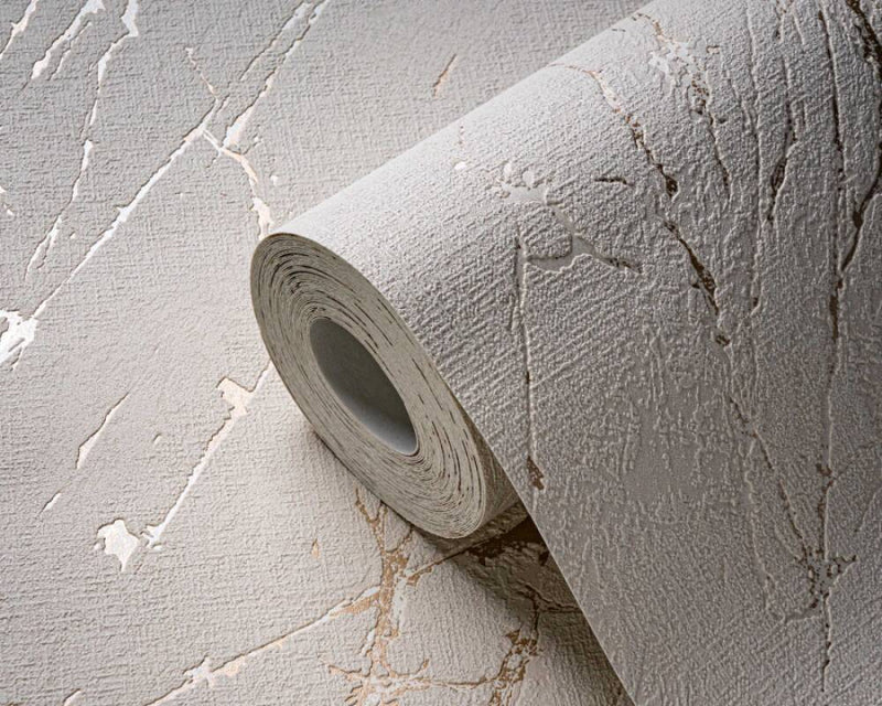 media image for Stone Streak Wallpaper in Beige/Gold 240