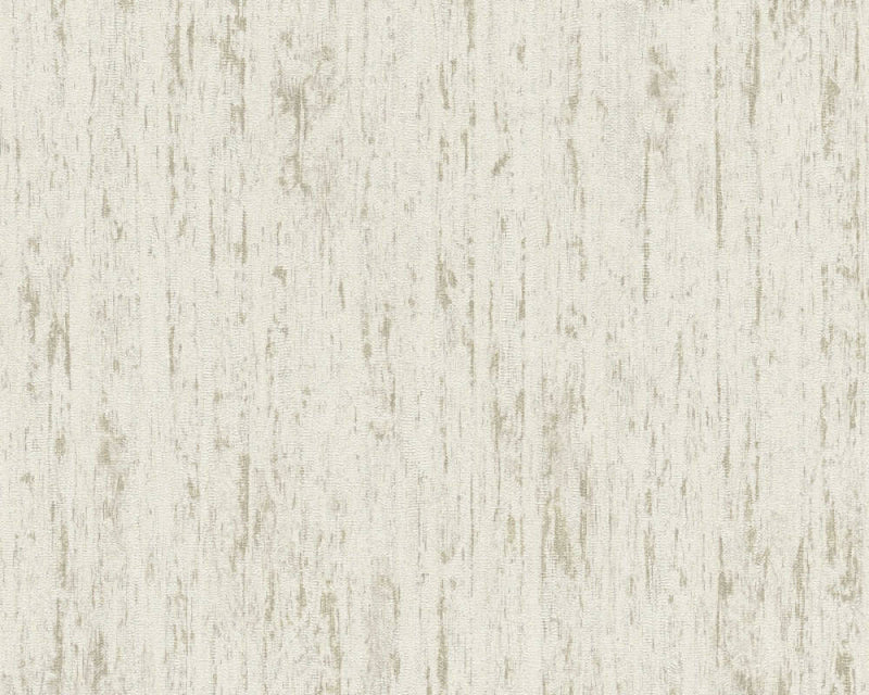 media image for Distressed Wallpaper in Metallic/White 26